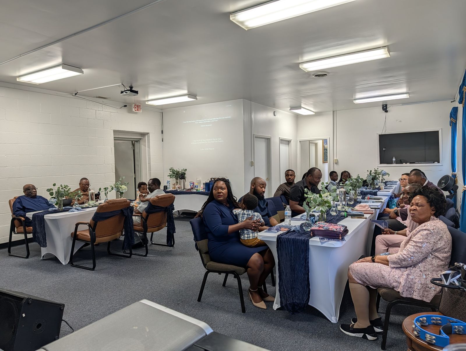 Church gathering at GCI Victory Center